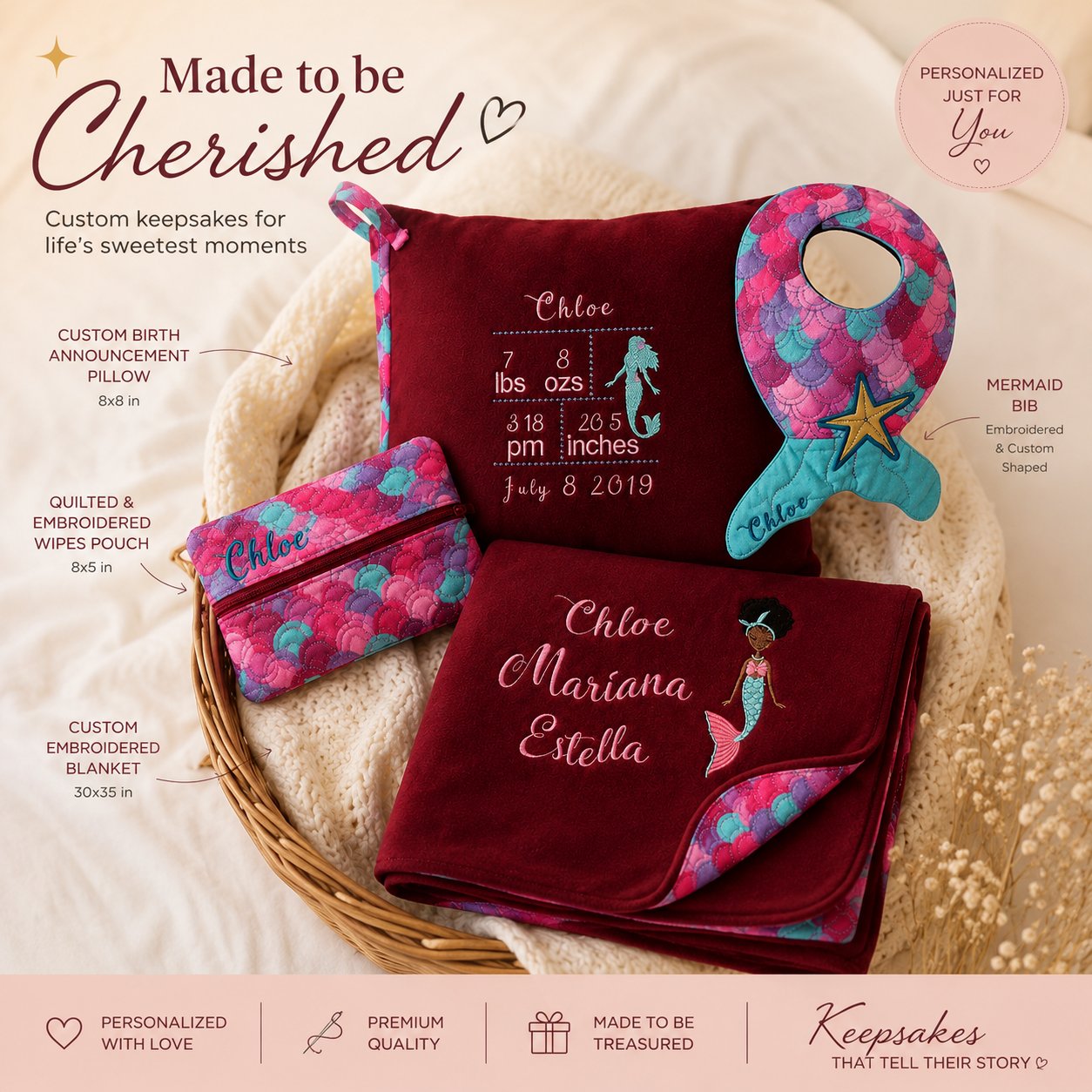 Premium Custom Themed Newborn Set