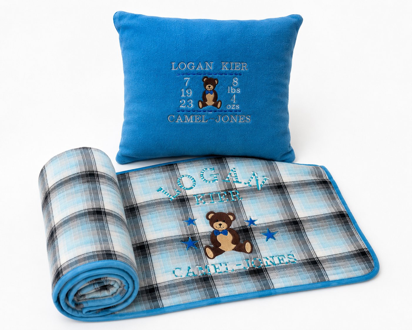 Birth Announcement Pillow