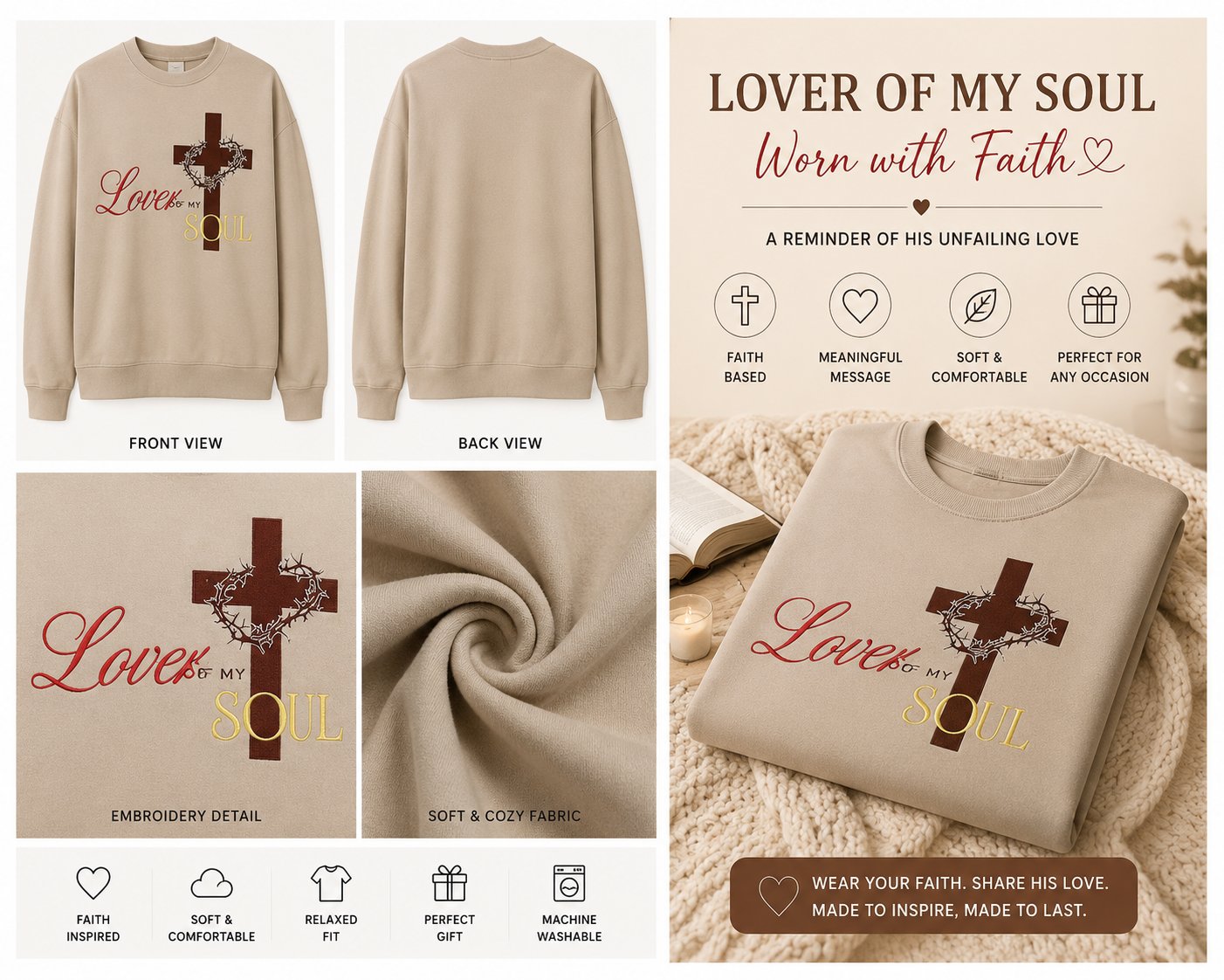 Lover of My Soul Sweatshirt