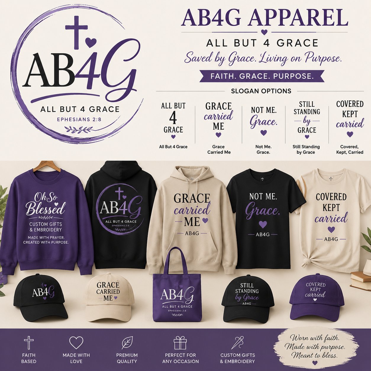 AB4G Logo Hoodie