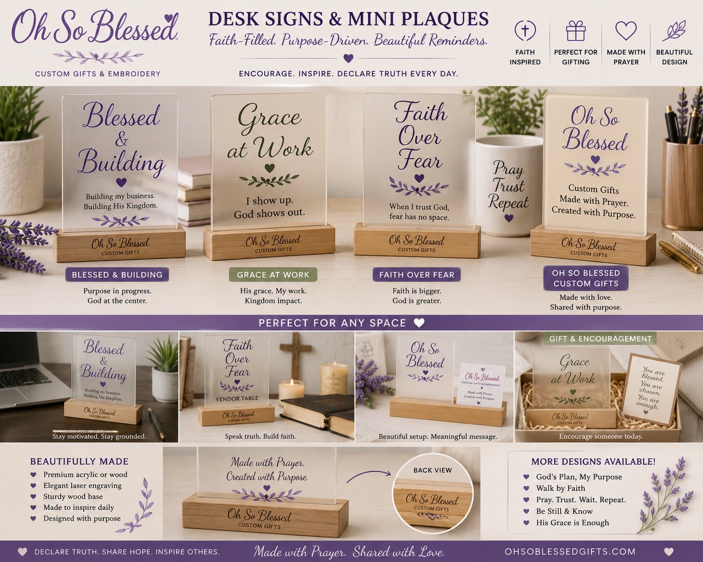 Faith Desk Sign