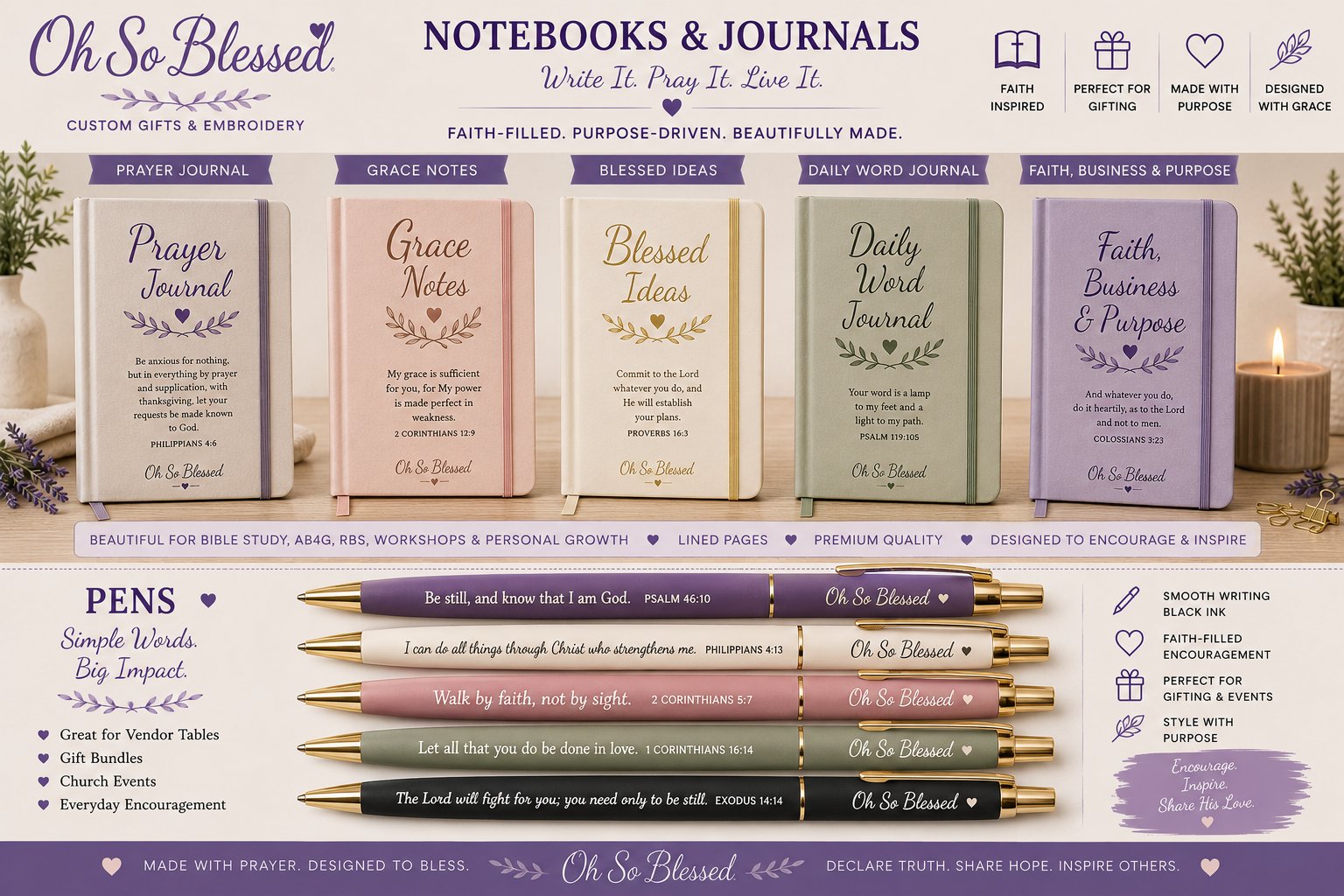 OSB Notebooks and Journals